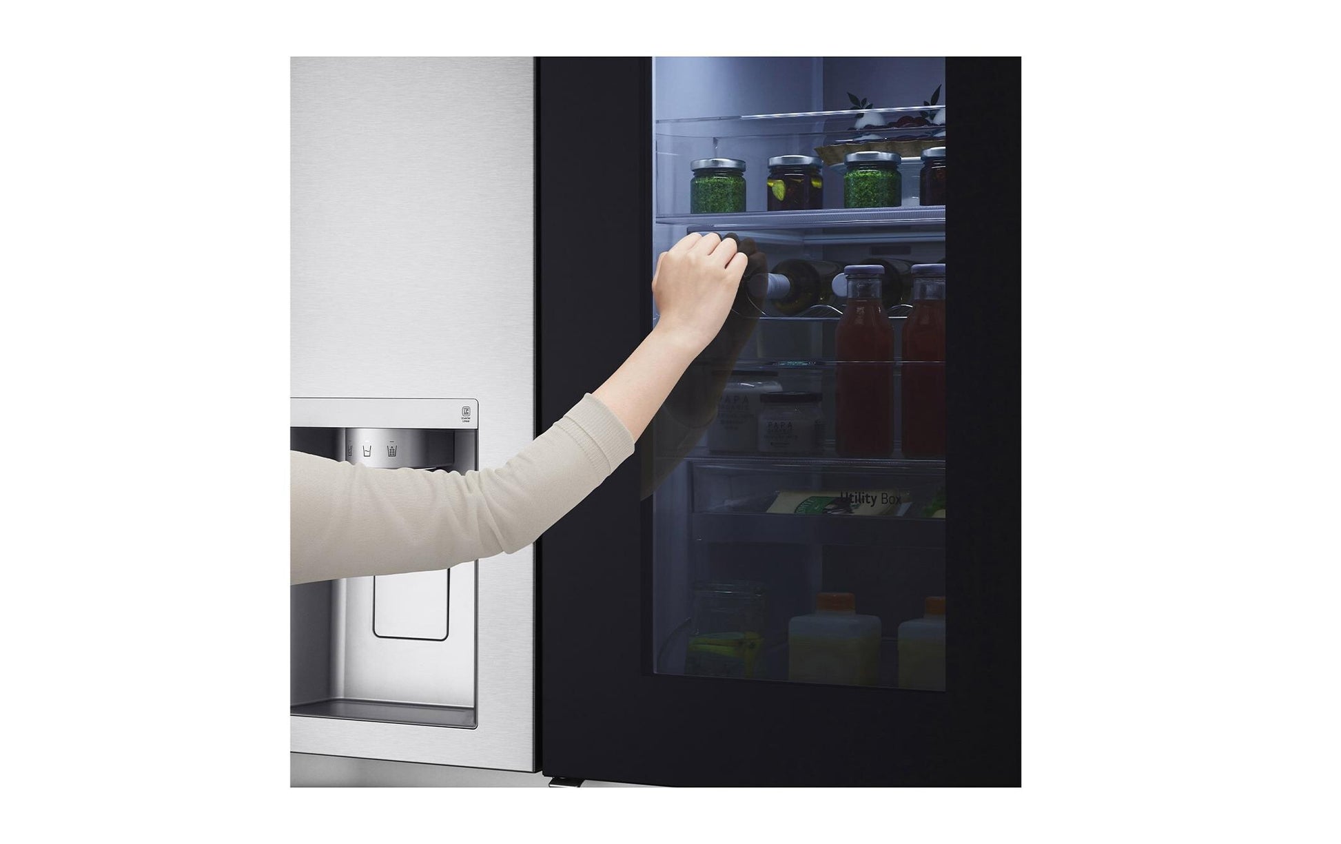 Foodcenter GSXV90BSDE Brushed Steel - MEGART