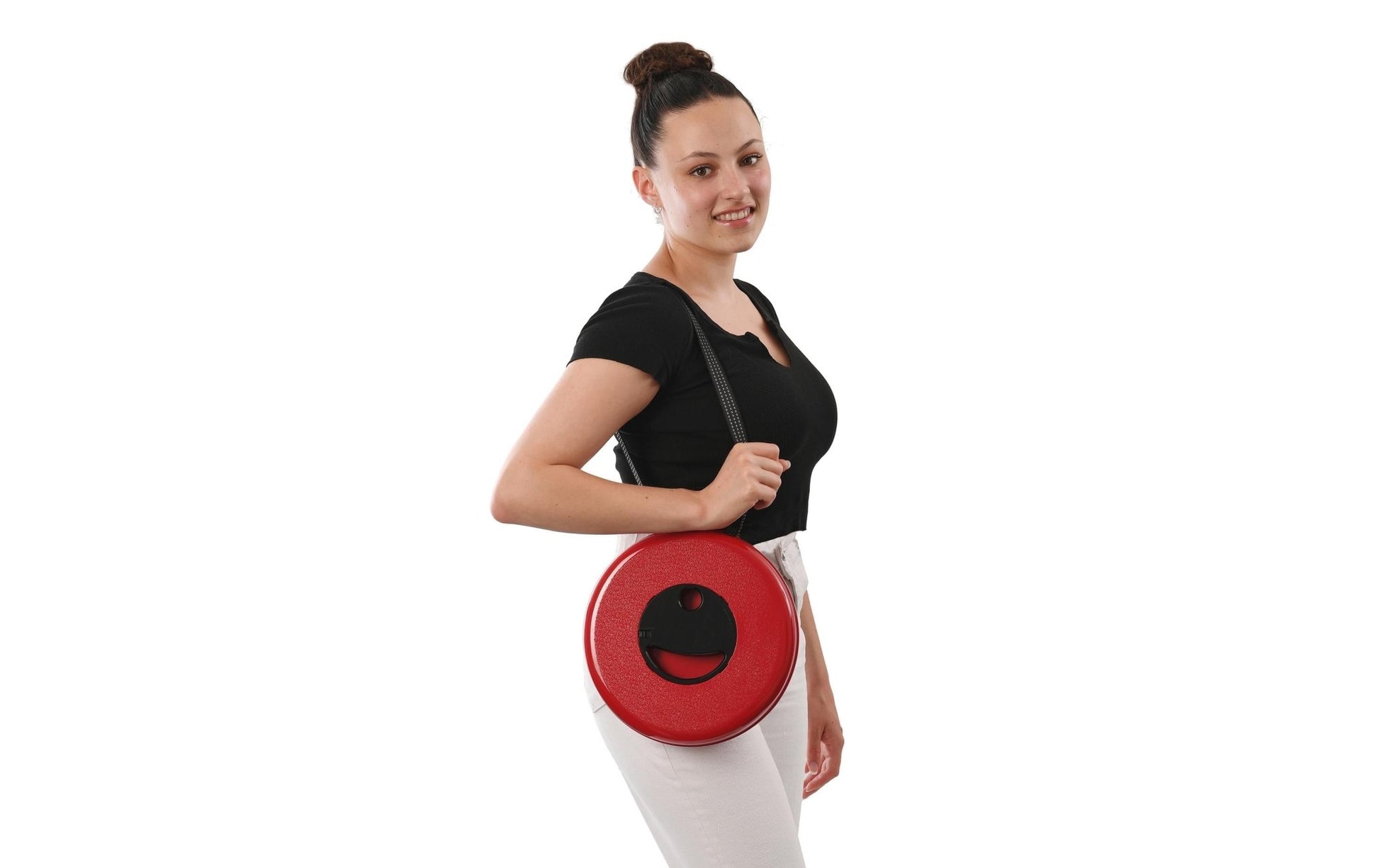 Klapphocker Sittglow 26.2 cm x 42 cm, Rot - MEGART