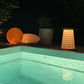 Hocker Sittglow 26.2 cm x 42 cm, Schwarz - MEGART