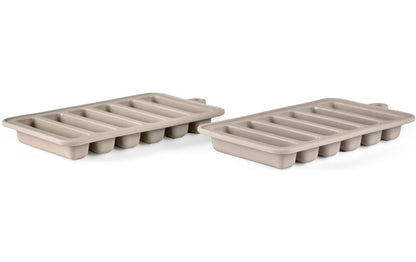Eiswürfelform Stab 2 Stück, Beige - MEGART