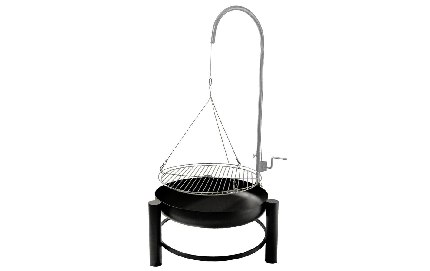 Innovesta Schwenkgrill mit Seilzug, Ø 50 cm - MEGART