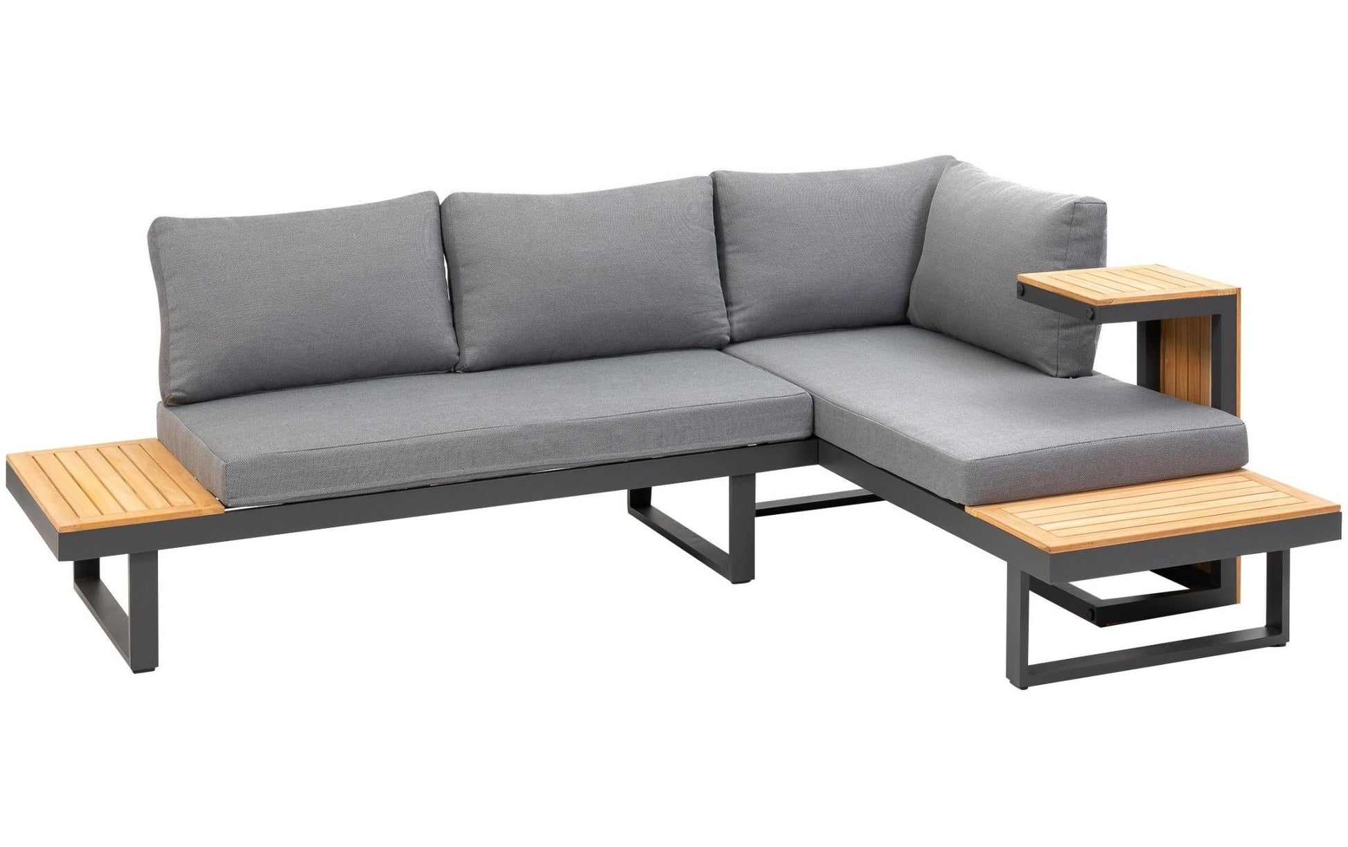 Loungeset Samara, Grau, 3 Sitzplätze - MEGART
