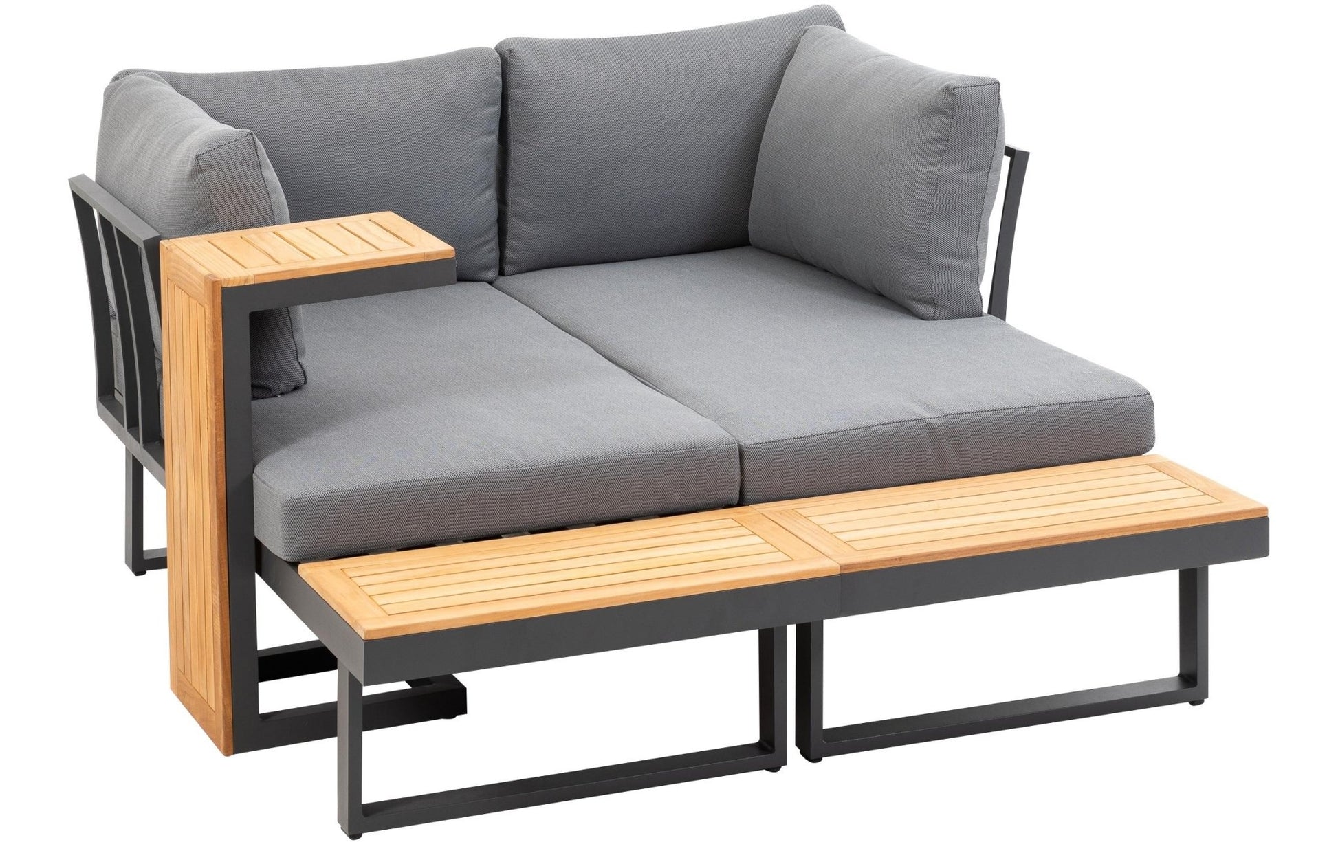 Loungeset Samara, Grau, 3 Sitzplätze - MEGART