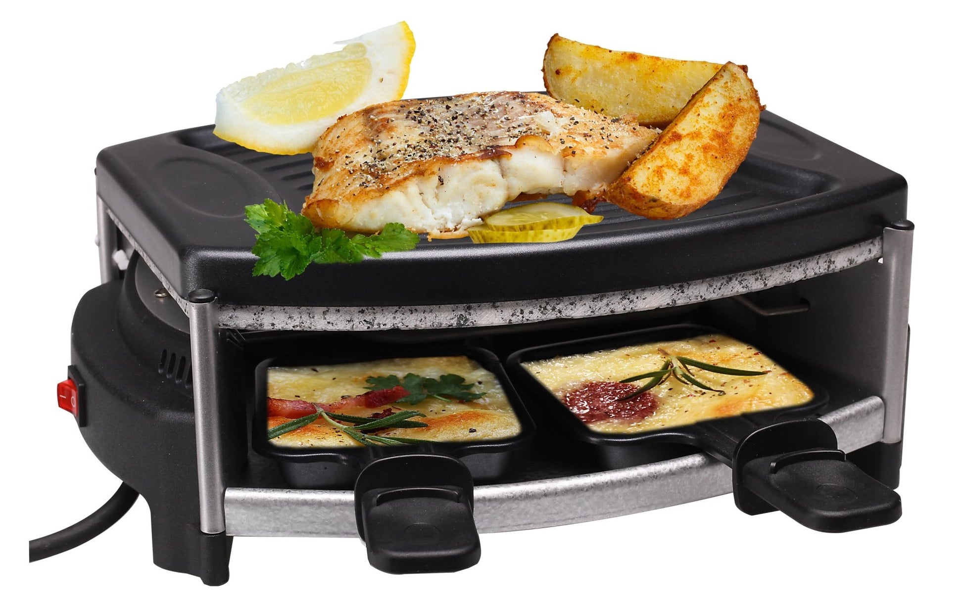 Racletteofen 4 Grill, 4 Personen - MEGART