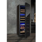 Weinklimaschrank 7745.6845 Schwarz, Rechts - MEGART