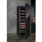 Weinklimaschrank 7744.6845 Schwarz, Rechts - MEGART