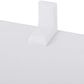 Regal Zick - Zack 70 x 190.5 cm, Weiss - MEGART