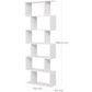 Regal Zick - Zack 70 x 190.5 cm, Weiss - MEGART