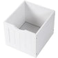 Regal mit 2 Schubladen 30 x 89 cm, Weiss - MEGART