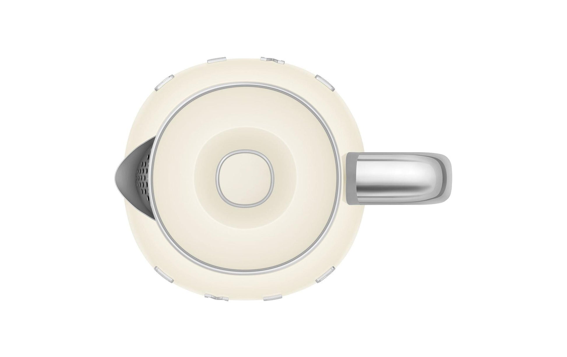 Wasserkocher 50's Style KLF05CREU 0.8 l, Crème - MEGART