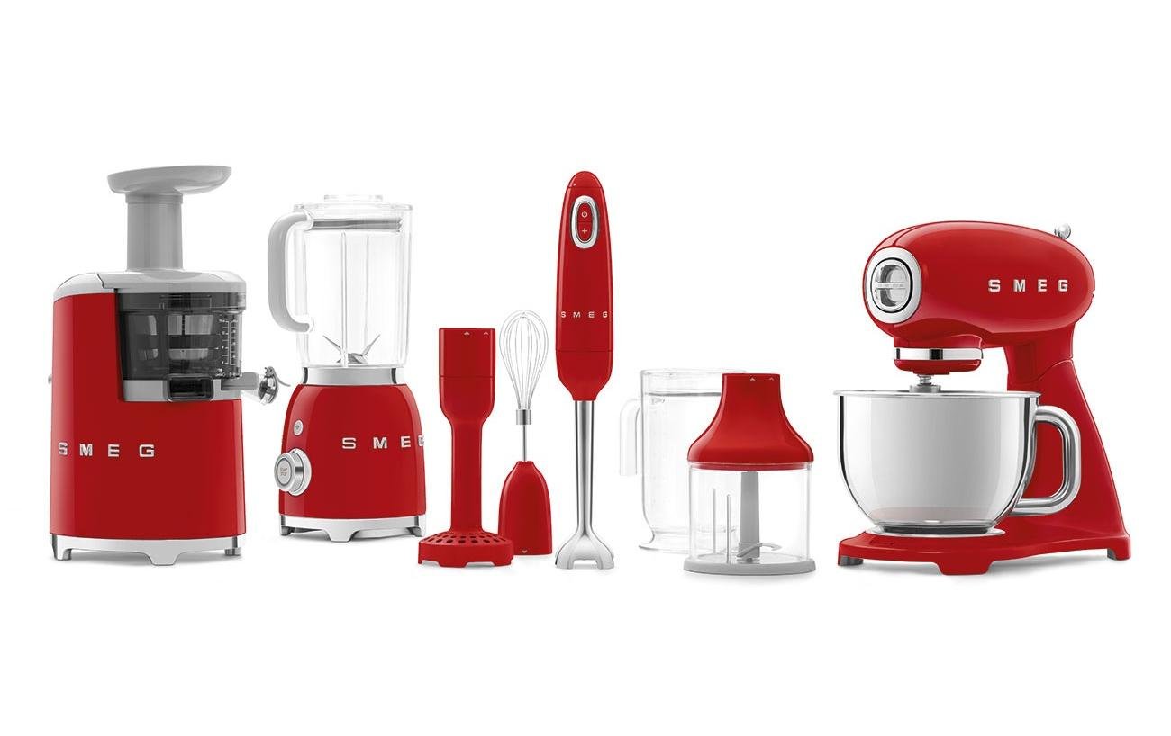 Küchenmaschine 50's Style SMF03RDEU Rot - MEGART