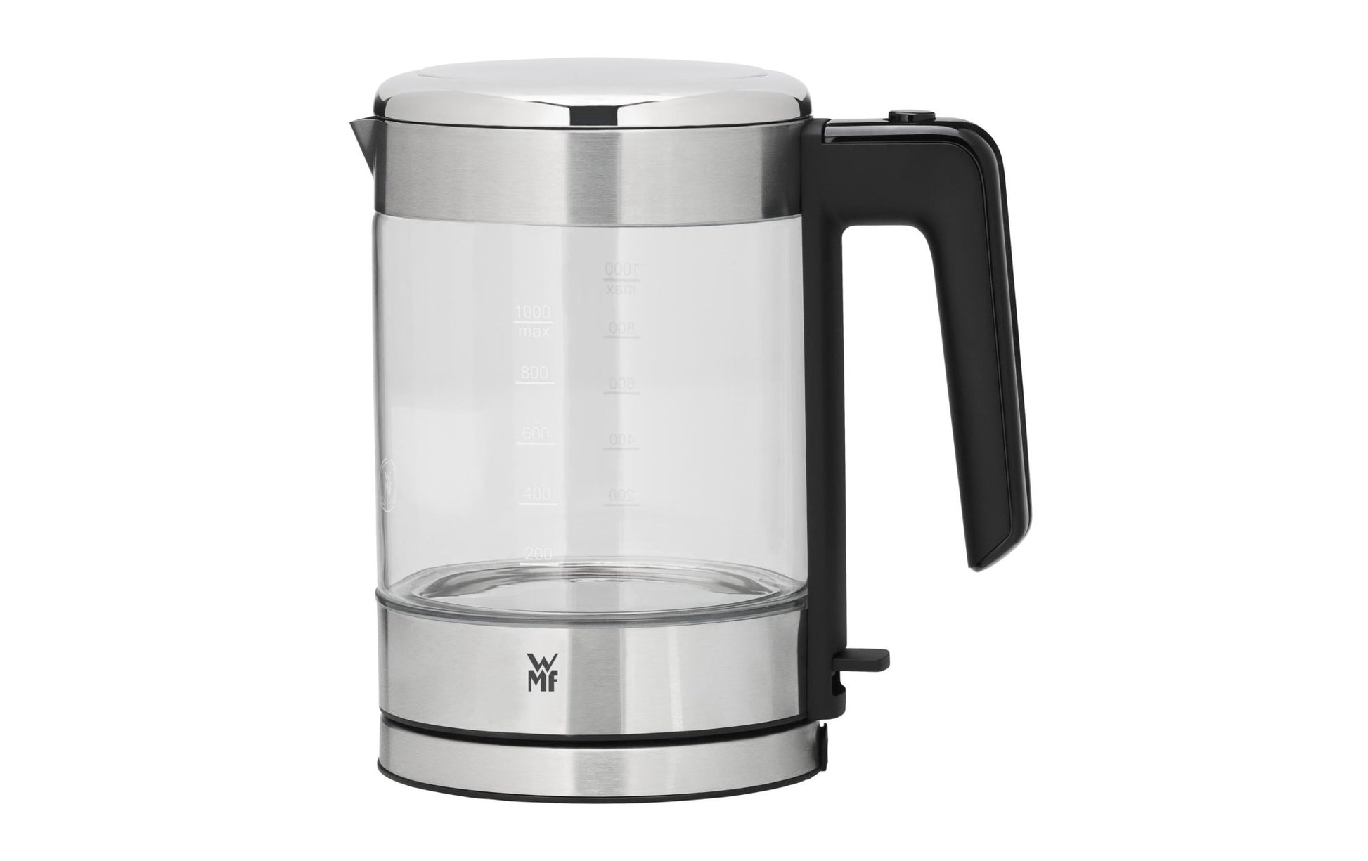 Wasserkocher Küchenminis 1 l, Silber/Transparent - MEGART