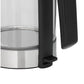 Wasserkocher Küchenminis 1 l, Silber/Transparent - MEGART