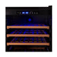 Weinklimaschrank Bodega BWS188 Schwarz, Rechts - MEGART