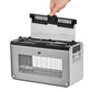 Toaster Lono Glas Silber - MEGART