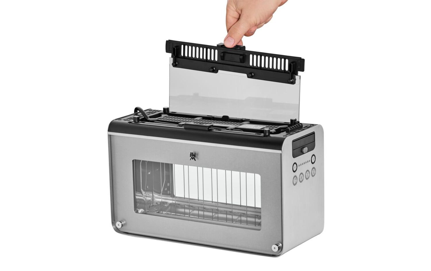 Toaster Lono Glas Silber - MEGART