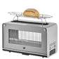Toaster Lono Glas Silber - MEGART