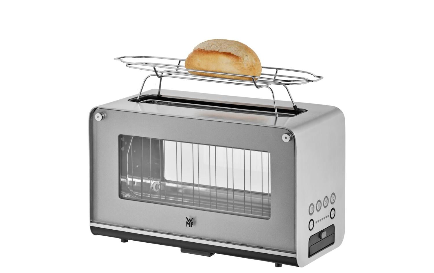 Toaster Lono Glas Silber - MEGART