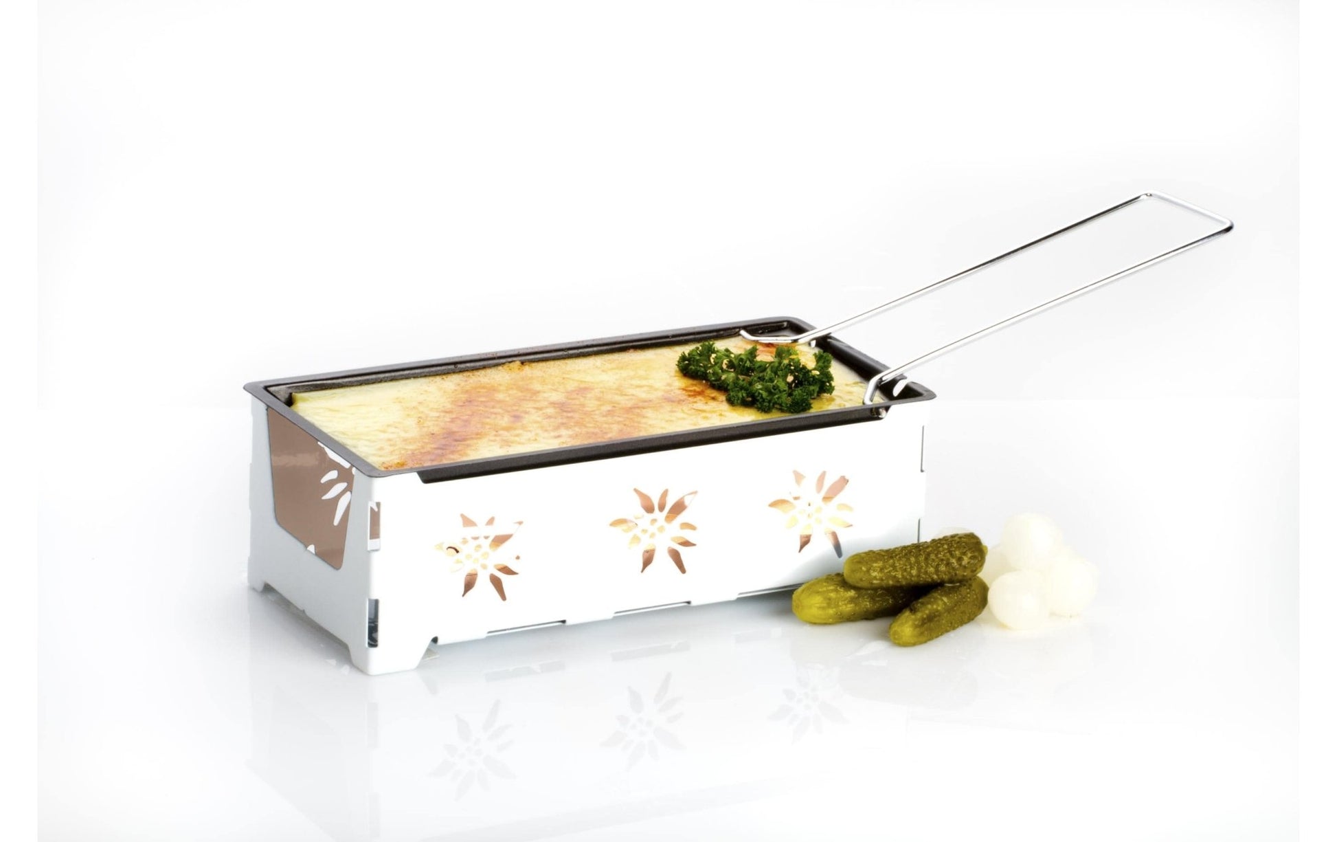 Teelicht - Raclette Heat Cheese! @home Weiss - MEGART