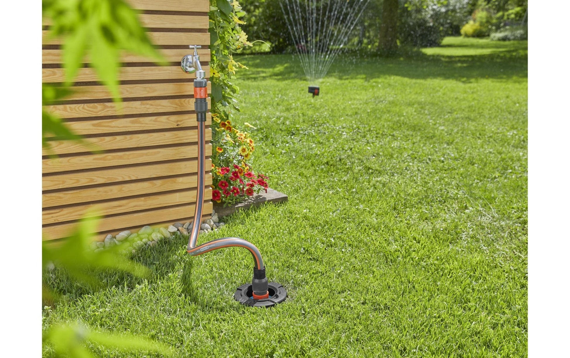 Sprinklersystem Start - Set Pipeline, Viereckregner - MEGART