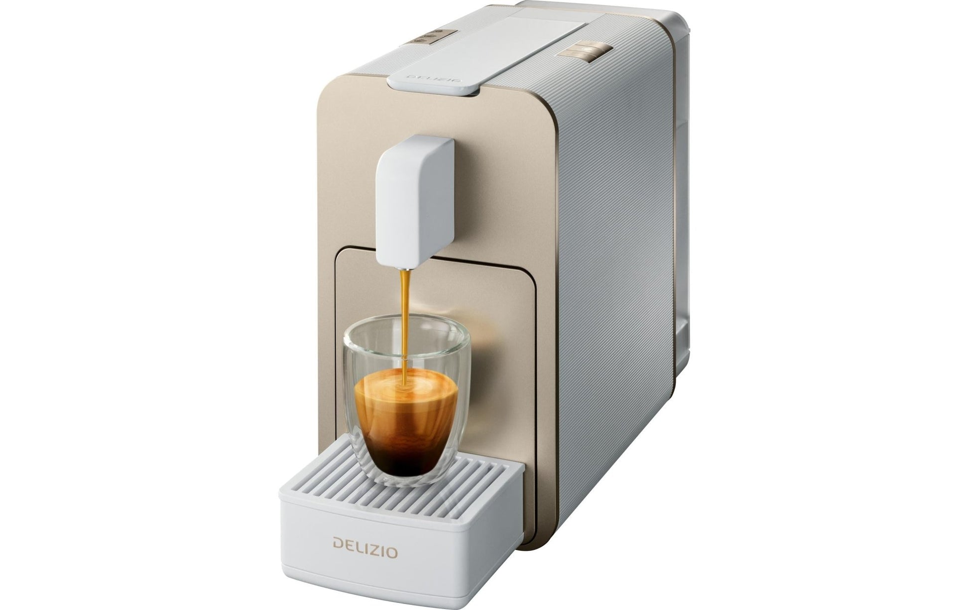 Kapselmaschine Viva Elegante Gold/Weiss - MEGART