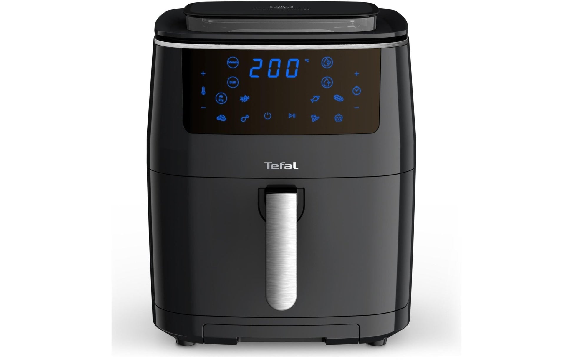 Heissluft - Fritteuse Easy Fry Grill & Steam 3 in 1, Schwarz - MEGART