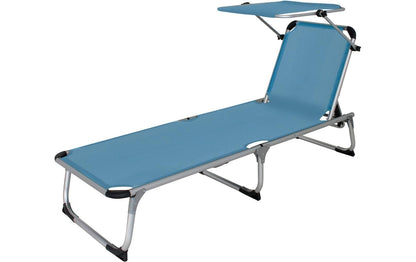Liegestuhl Pebble Beach Blau - MEGART