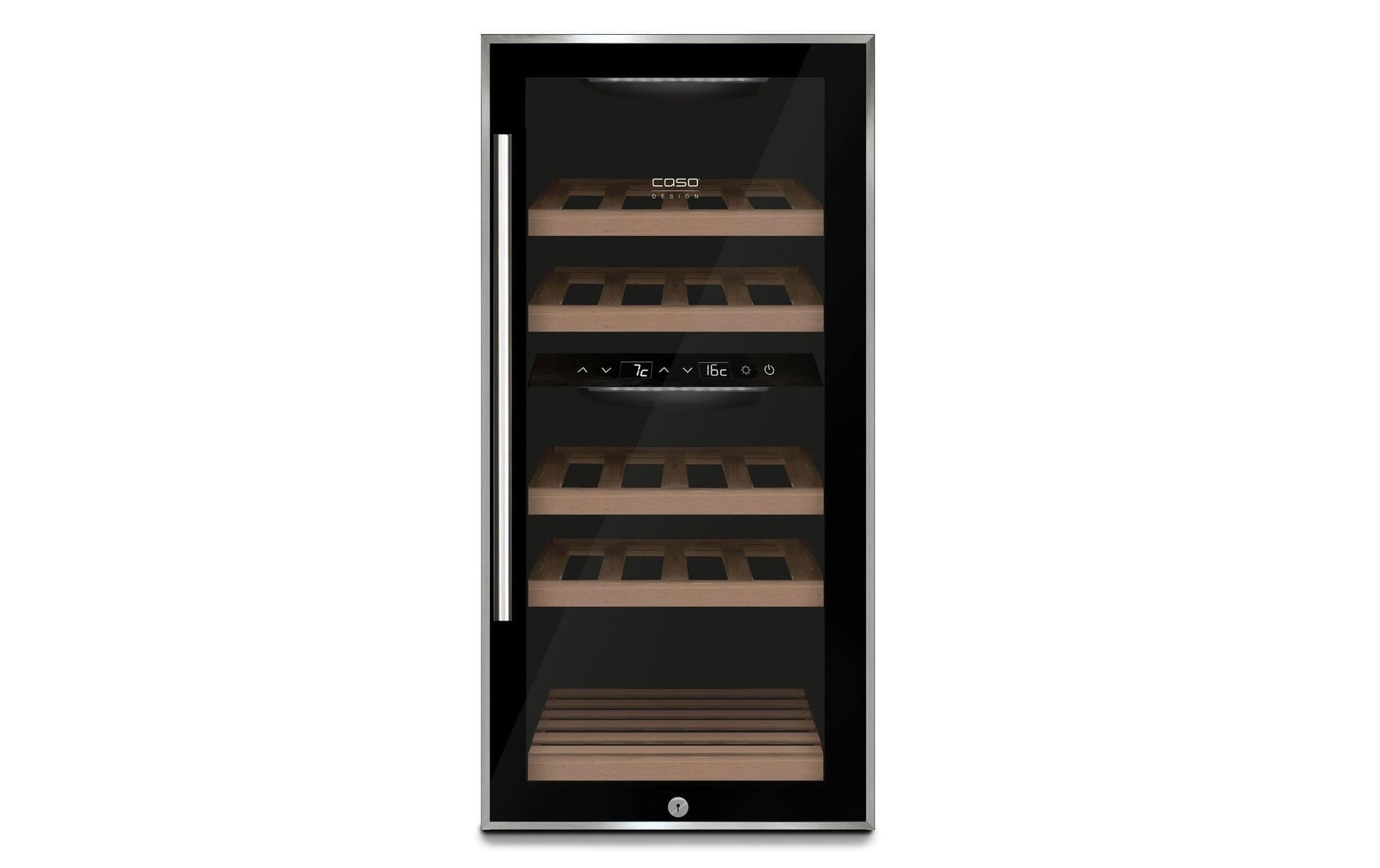 Weinkühlschrank WineComfort 24 Schwarz, Rechts - MEGART