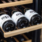 Weinkühlschrank WineComfort 24 Schwarz, Rechts - MEGART