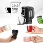 Wasserkocher 2 - in - 1 Perfect Cup 1.5 l, Schwarz - MEGART