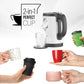 Wasserkocher 2 - in - 1 Perfect Cup 1.5 l, Weiss - MEGART
