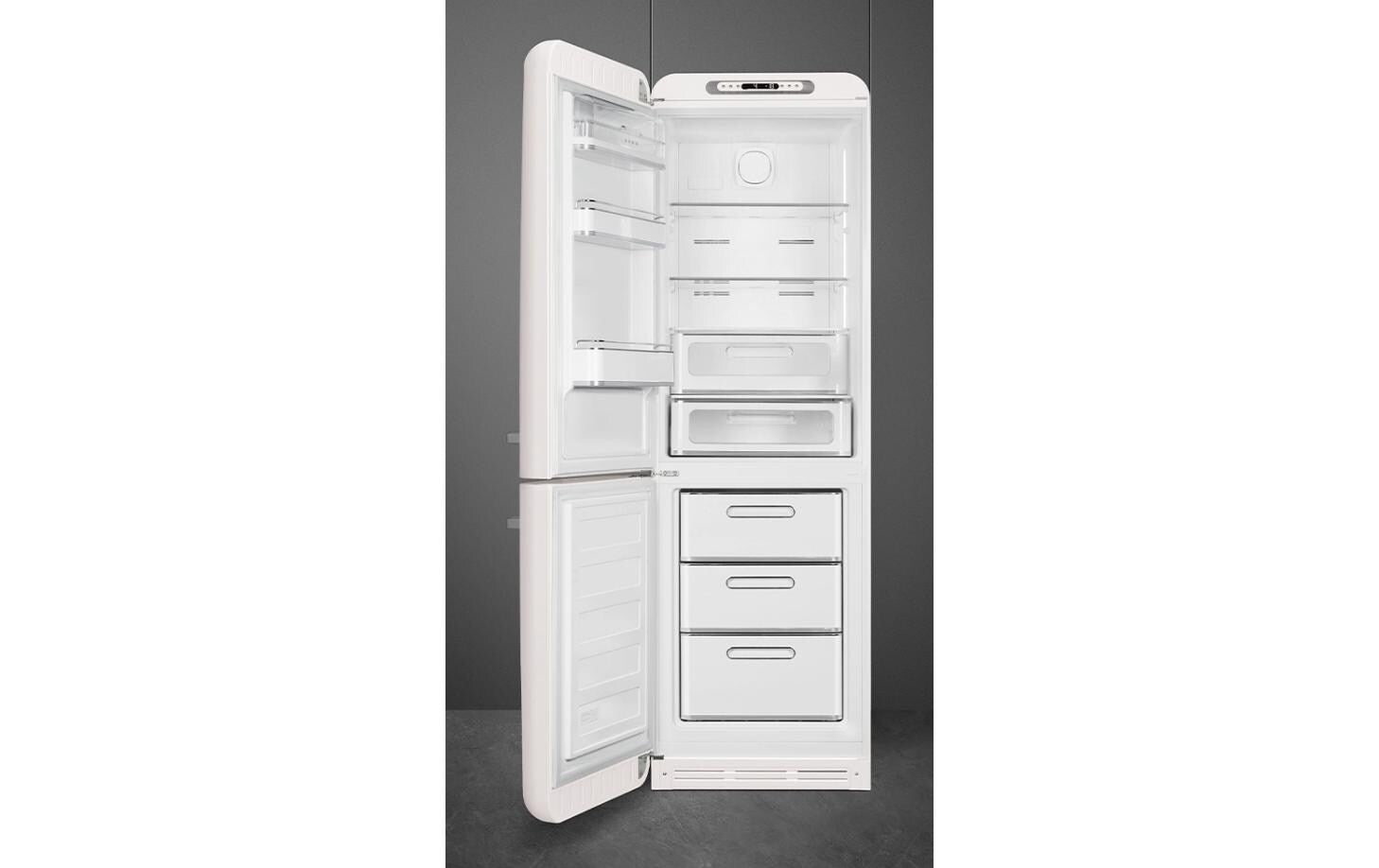 Kühl - Gefrierkombination FAB32LWH5 Weiss, Links - MEGART