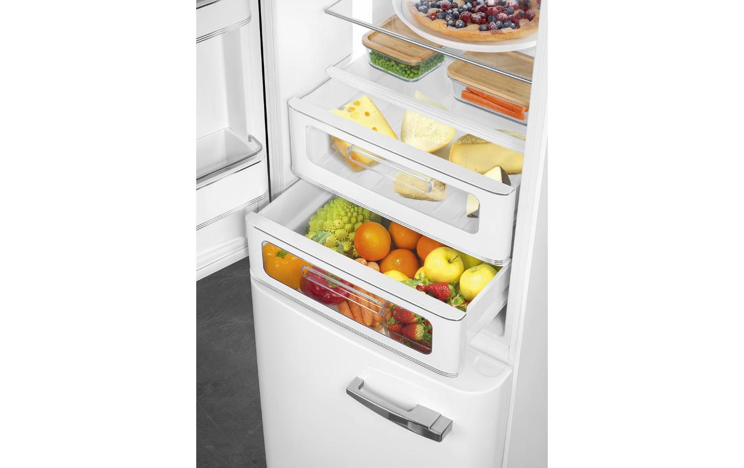 Kühl - Gefrierkombination FAB32LWH5 Weiss, Links - MEGART
