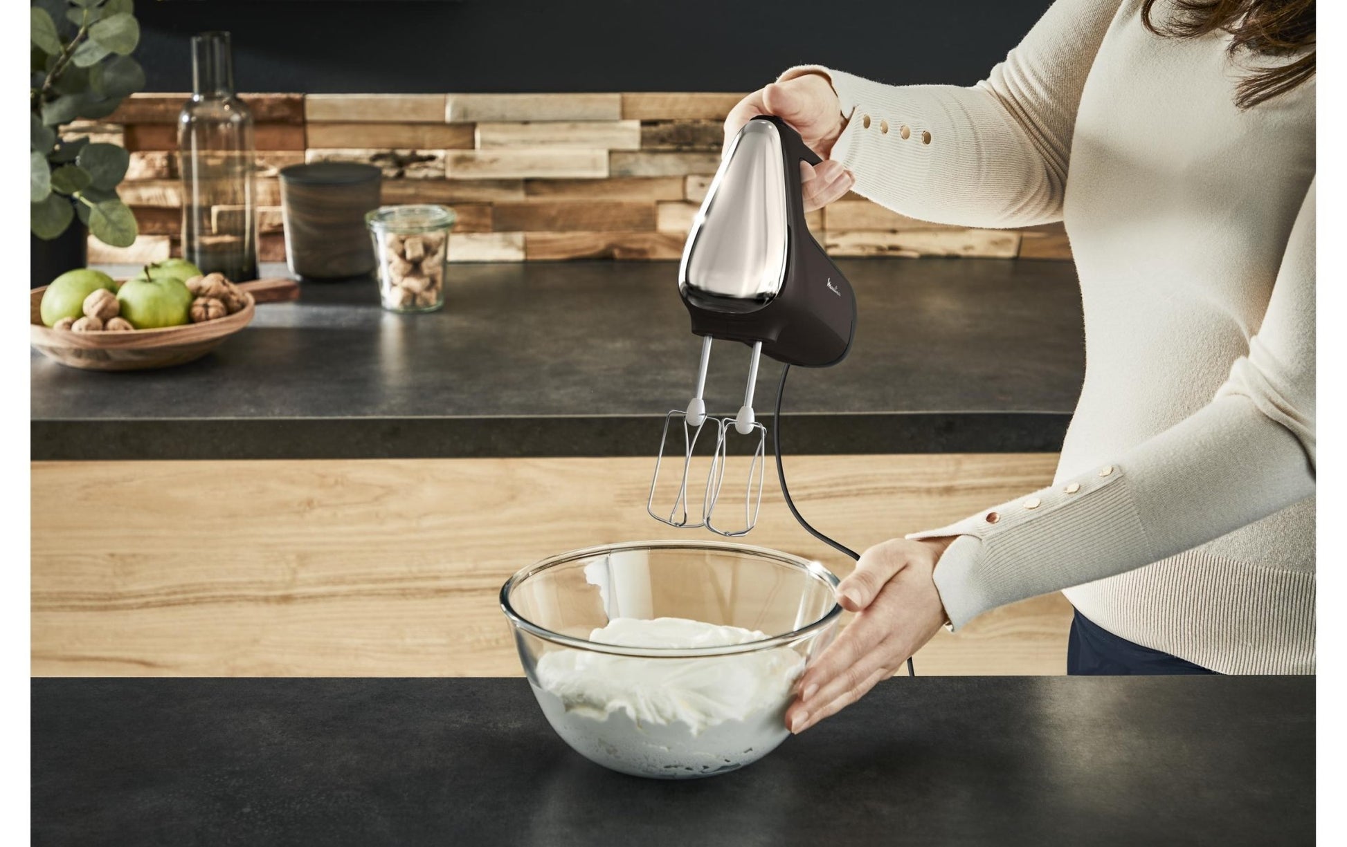 Handmixer Powermix Silence Dunkelbraun - MEGART