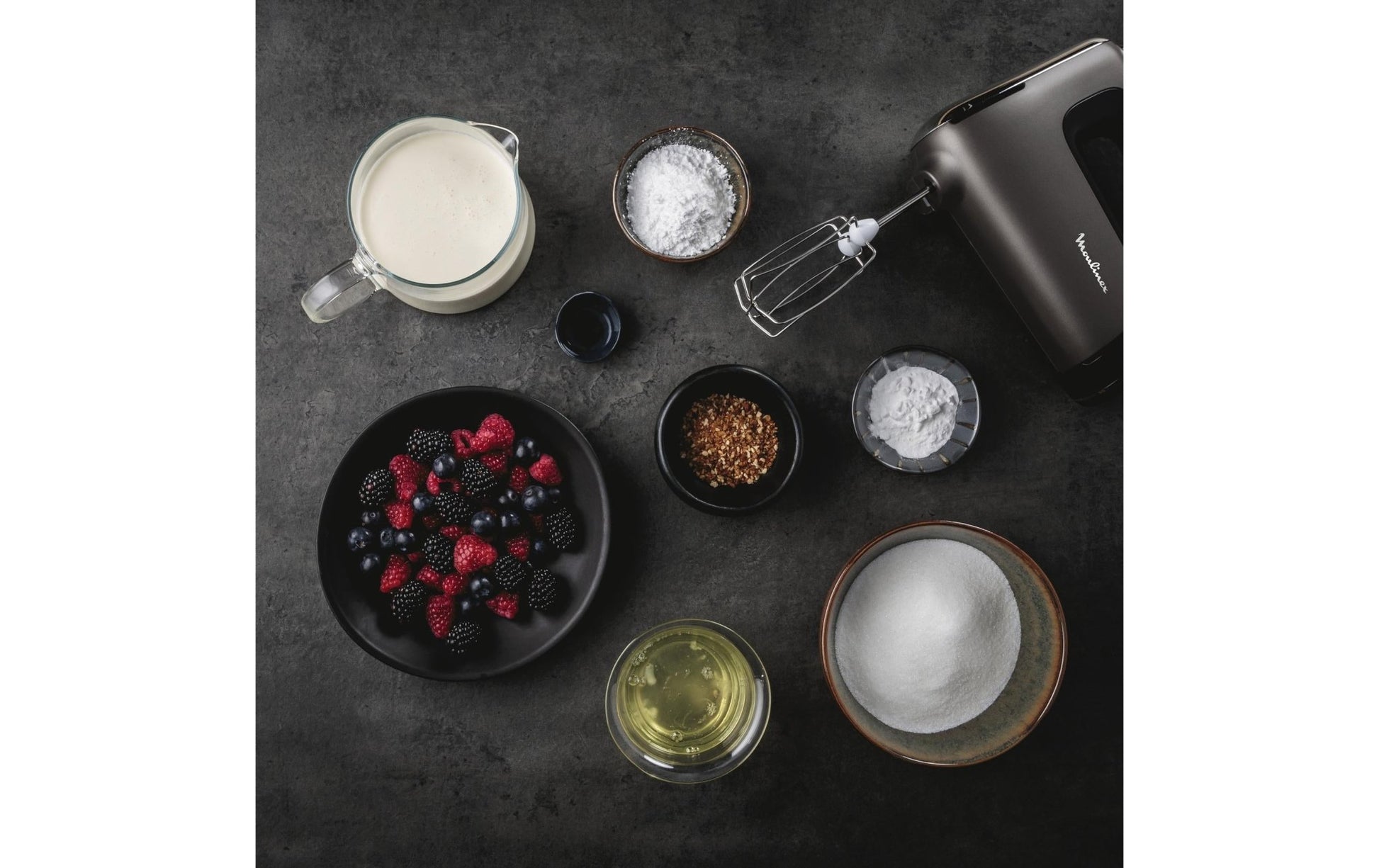 Handmixer Powermix Silence Dunkelbraun - MEGART