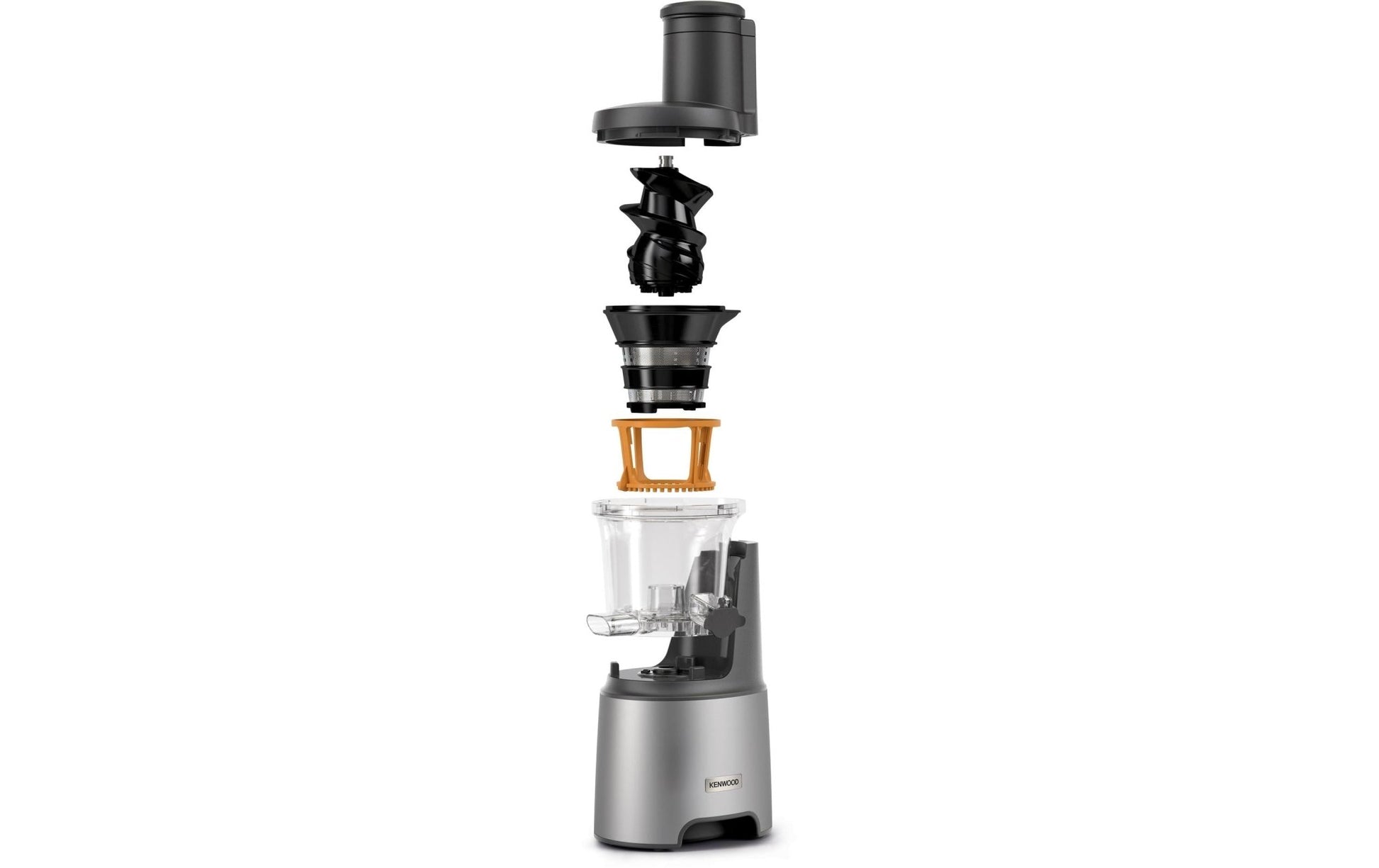Entsafter 230 Watt, 600 ml, Schwarz/Silber - MEGART