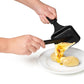 Raclette - Zangenspachtel & Grillzange, 2 Stück, Schwarz - MEGART