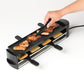 Raclette - Zangenspachtel & Grillzange, 2 Stück, Schwarz - MEGART