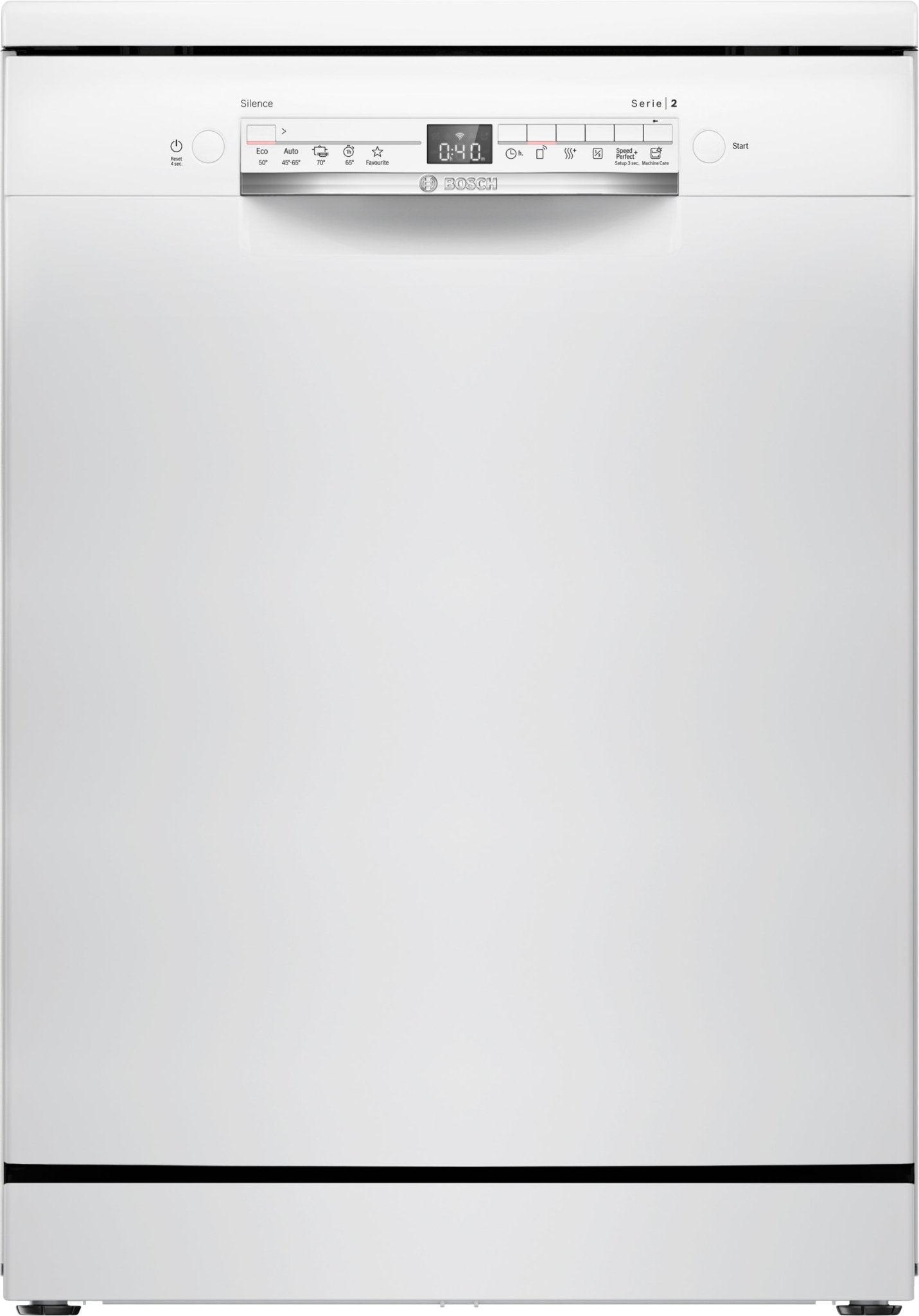 Serie 2, Freistehender Geschirrspüler, 60 cm, weiss, SMS2HTW02E - MEGART