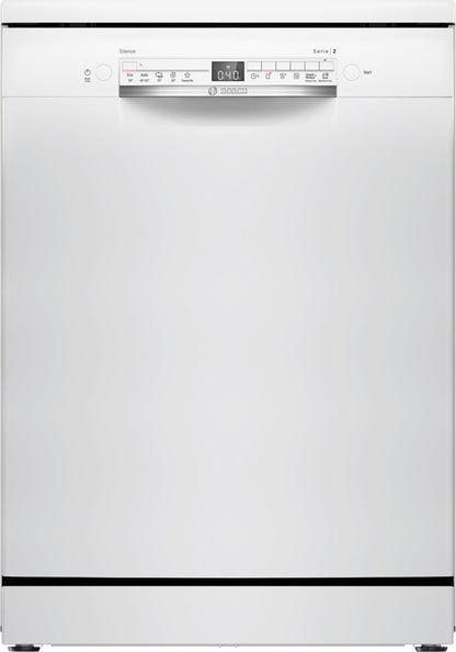 Serie 2, Freistehender Geschirrspüler, 60 cm, weiss, SMS2HTW02E - MEGART