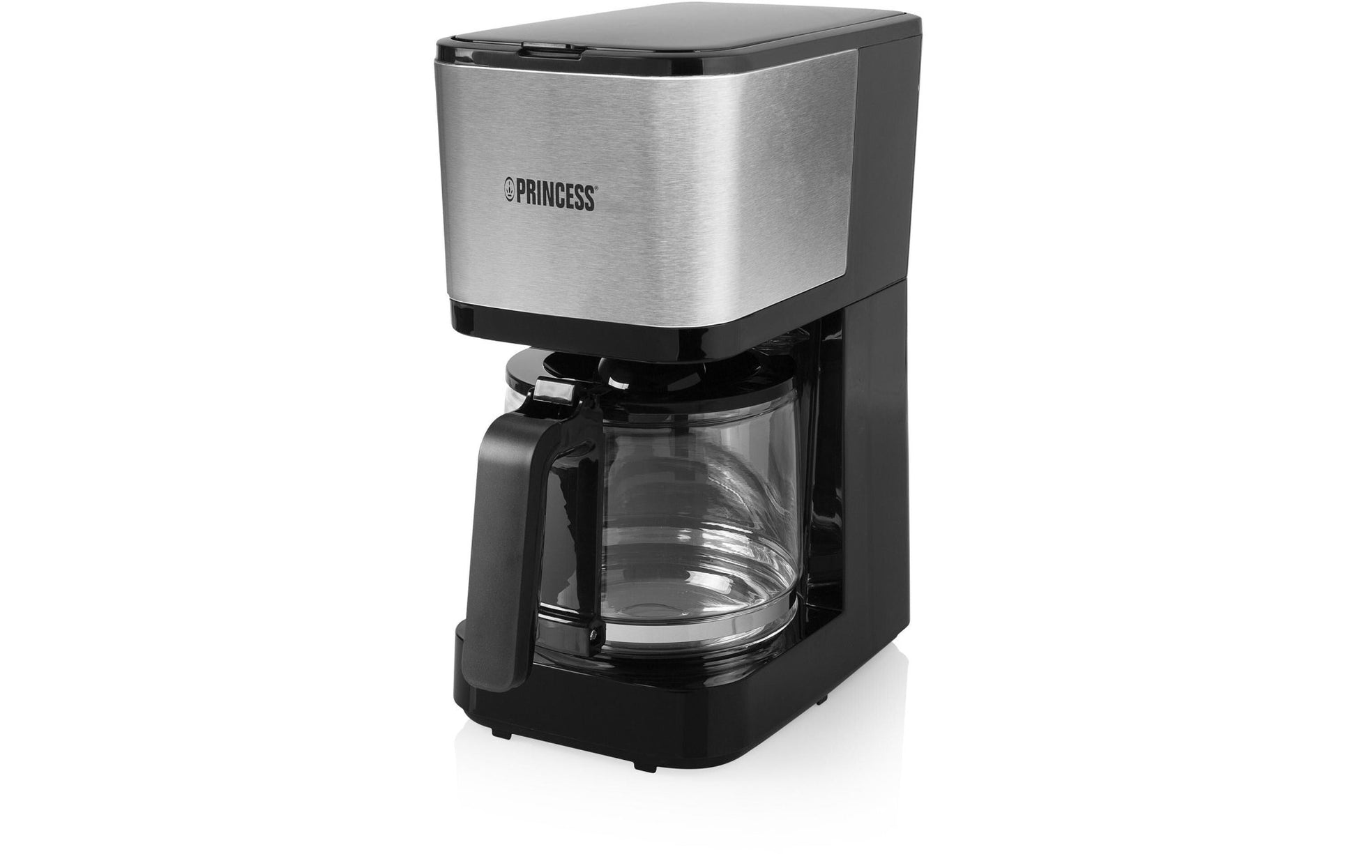 Filterkaffeemaschine Compact 12 Schwarz/Silber - MEGART