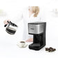 Filterkaffeemaschine Compact 12 Schwarz/Silber - MEGART