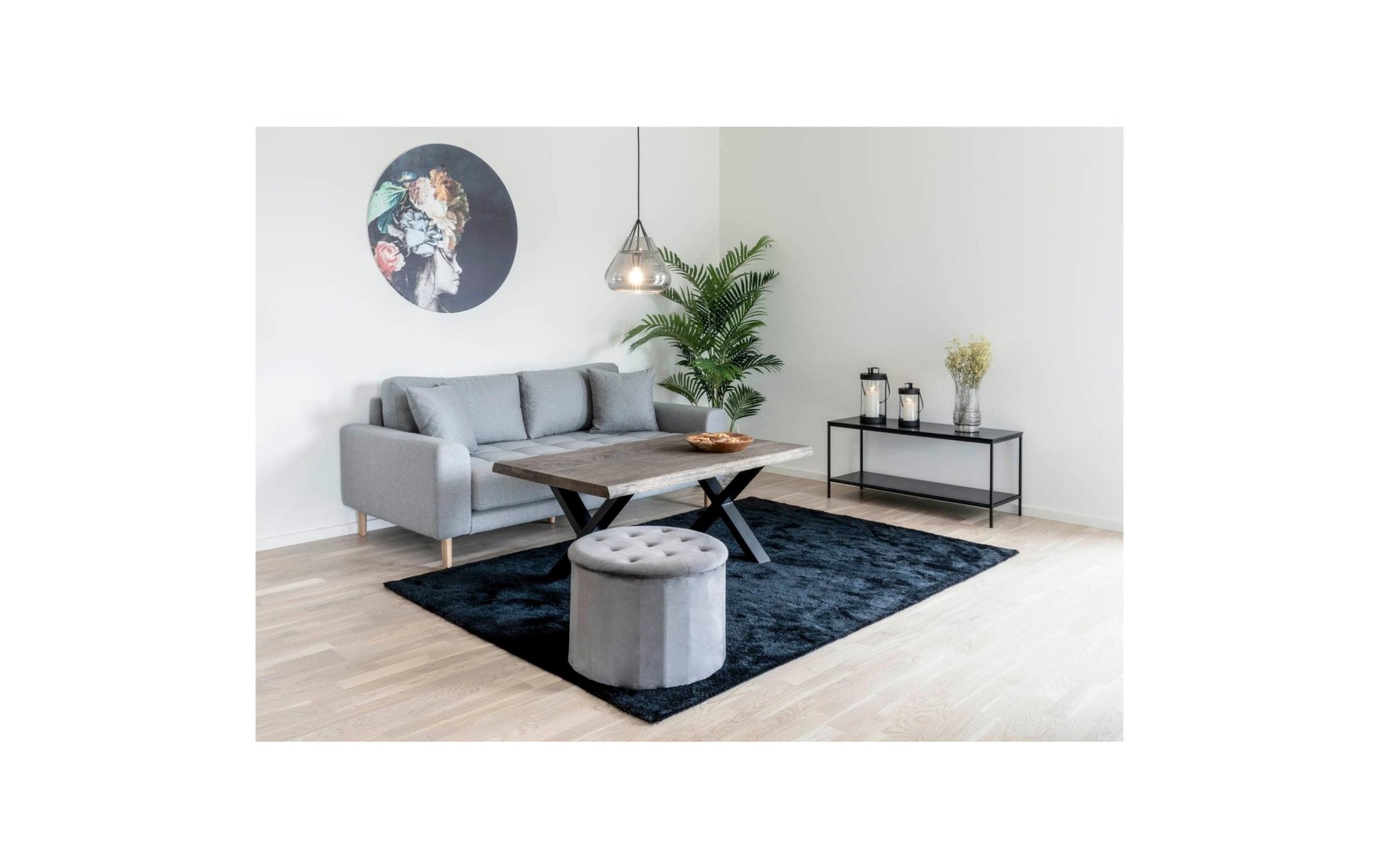 TV - Möbel Vita 36 x 100 cm, Schwarz - MEGART