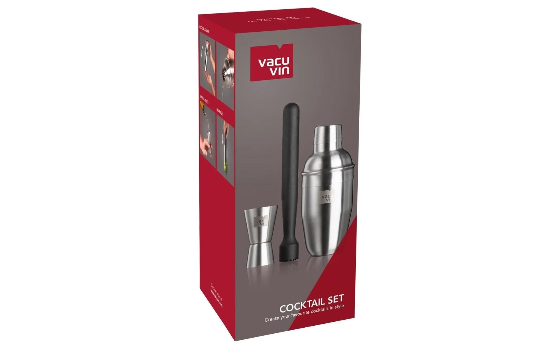Drink Mixer Set 0.35 l, Silber - MEGART