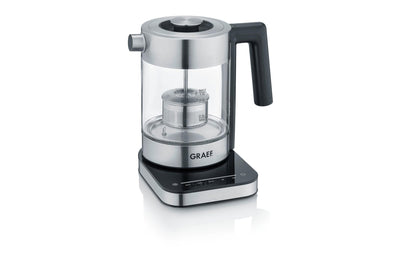 Wasserkocher WK 350, 1 l, Edelstahl/Transparent - MEGART