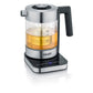 Wasserkocher WK 350, 1 l, Edelstahl/Transparent - MEGART