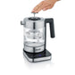 Wasserkocher WK 350, 1 l, Edelstahl/Transparent - MEGART