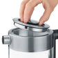 Wasserkocher WK 350, 1 l, Edelstahl/Transparent - MEGART