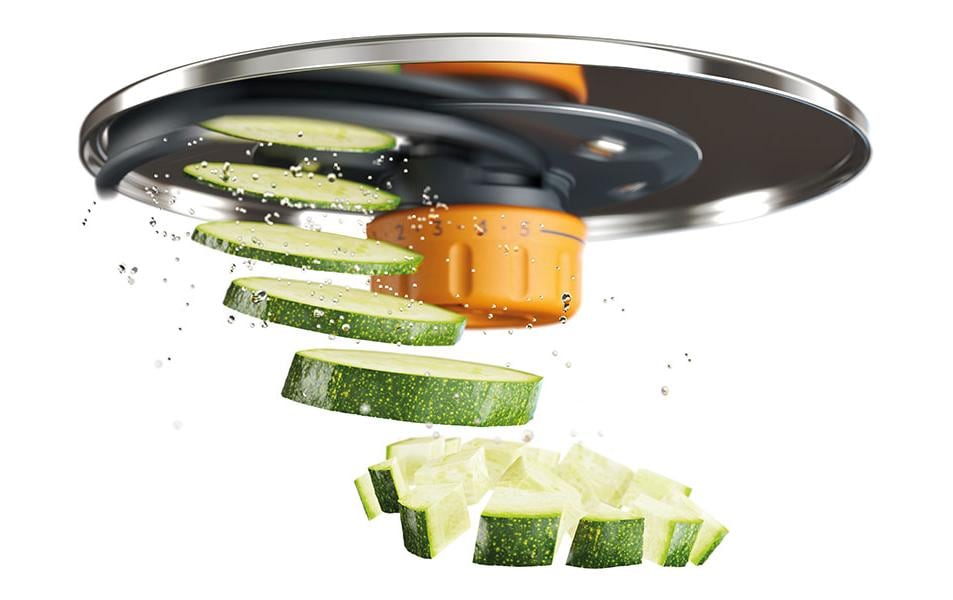 Food Processor MultiPro XL Weigh+ FDM72.990SS, Grau/Silber - MEGART