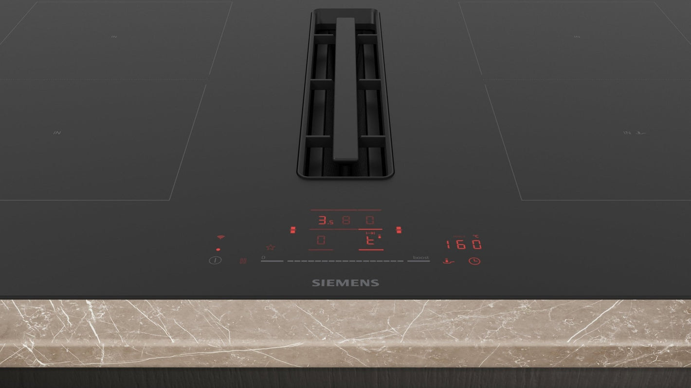 iQ500, Induktions Kochfeld mit integriertem Dunstabzug, 80 cm ED811HQ26E - MEGART